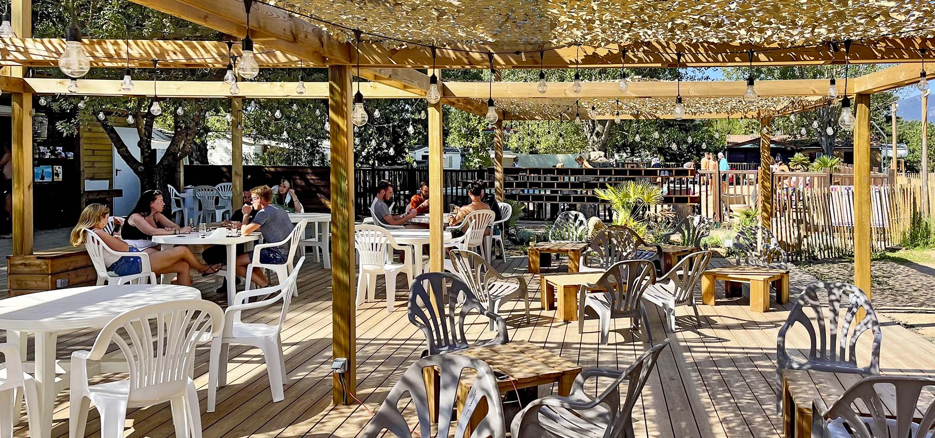 Camping cupulatta porto vecchio snack bar jour
